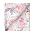 Sugar + Maple Small Stretchy Blanket - Wallpaper Floral - Tadpole