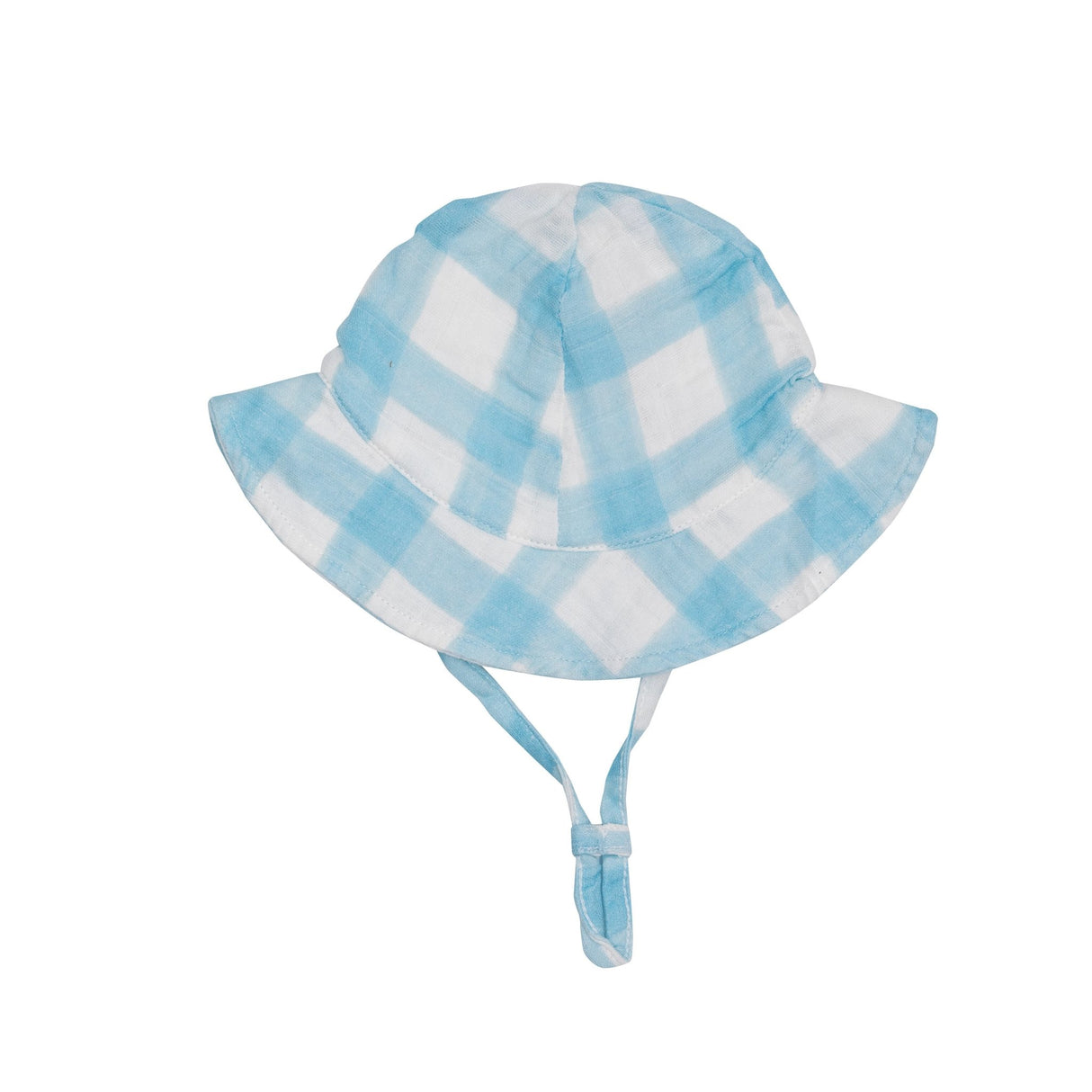 Sunhat Painted Gingham Blue - Tadpole