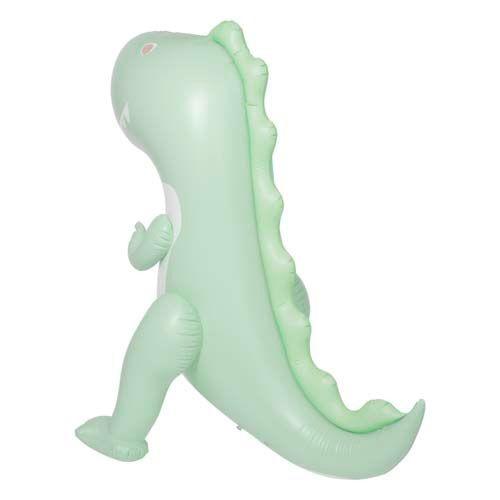 Sunnylife Inflatable Giant Sprinkler Surfing Dino Ice Mint - Tadpole