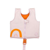 Sunnylife Lifesaver Vest 1-2 Rainbow Peachy Pink - Tadpole