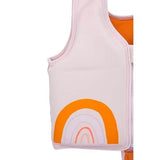 Sunnylife Lifesaver Vest 1-2 Rainbow Peachy Pink - Tadpole