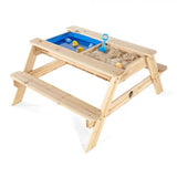 Surfide Wooden Sand & Water Picnic Table- Teal - Tadpole