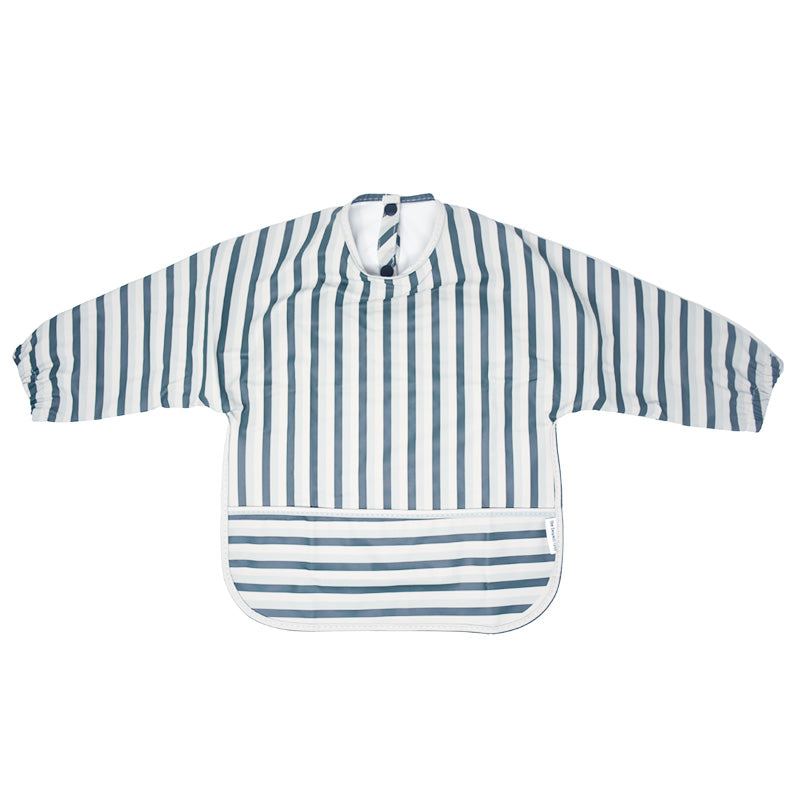 The Dearest Grey CoverAll Bib | Grasshopper