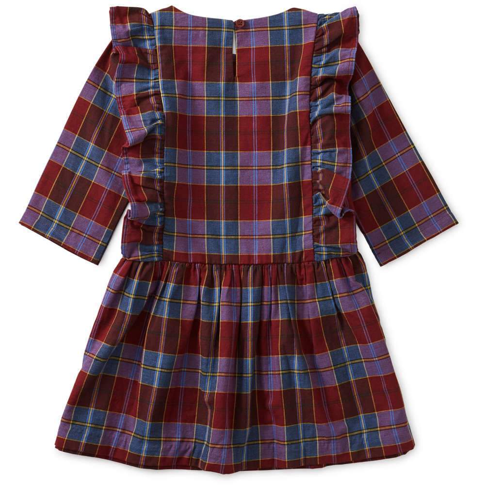 Tea Collection Family Plaid Ruffle Dress - Tadpole