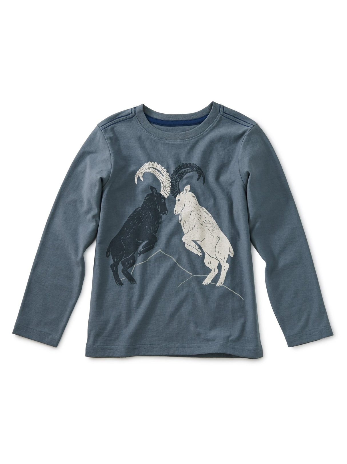 Tea Collection Locking Horns Graphic Tee - Tadpole