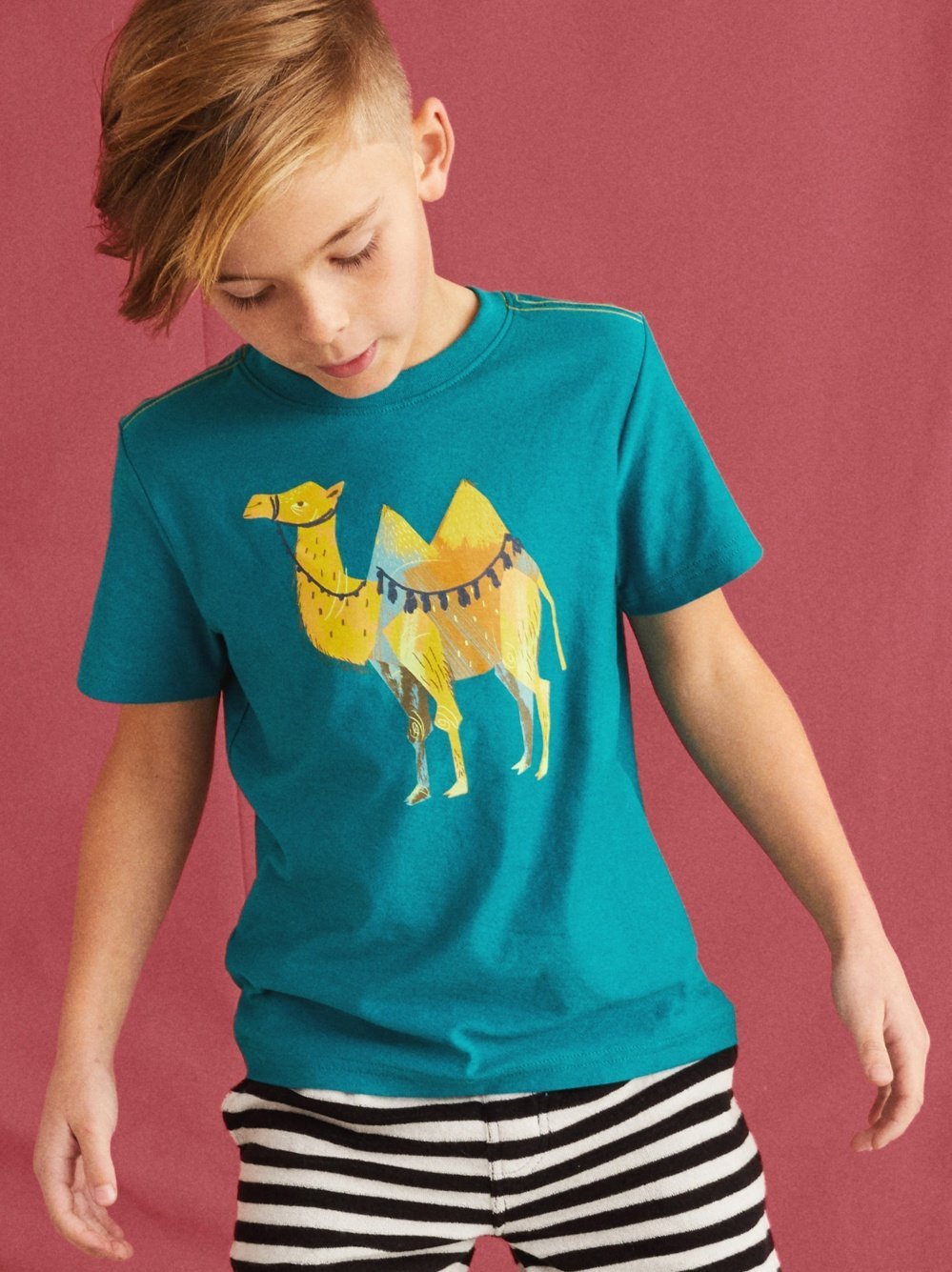 Tea Collection Saddle Up Camel Tee - Tadpole