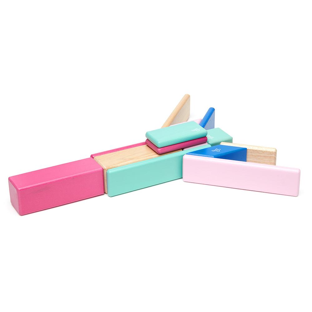 Tegu 14-Piece Magnetic Block Set - Blossom - Tadpole