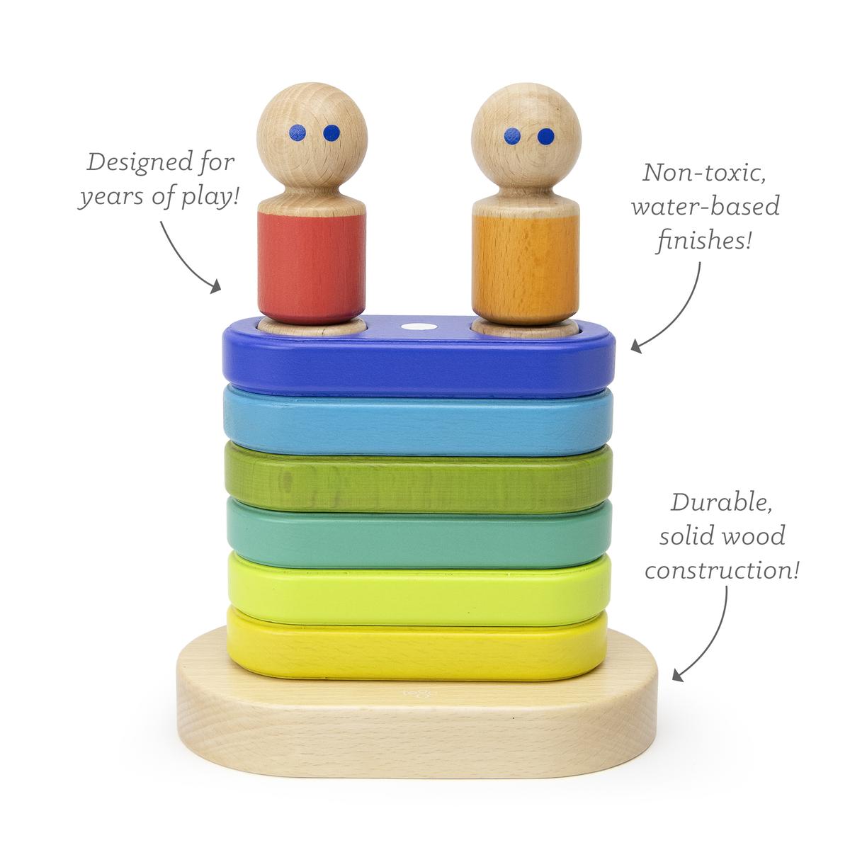 Tegu Floating Stacker 11pc - Tadpole