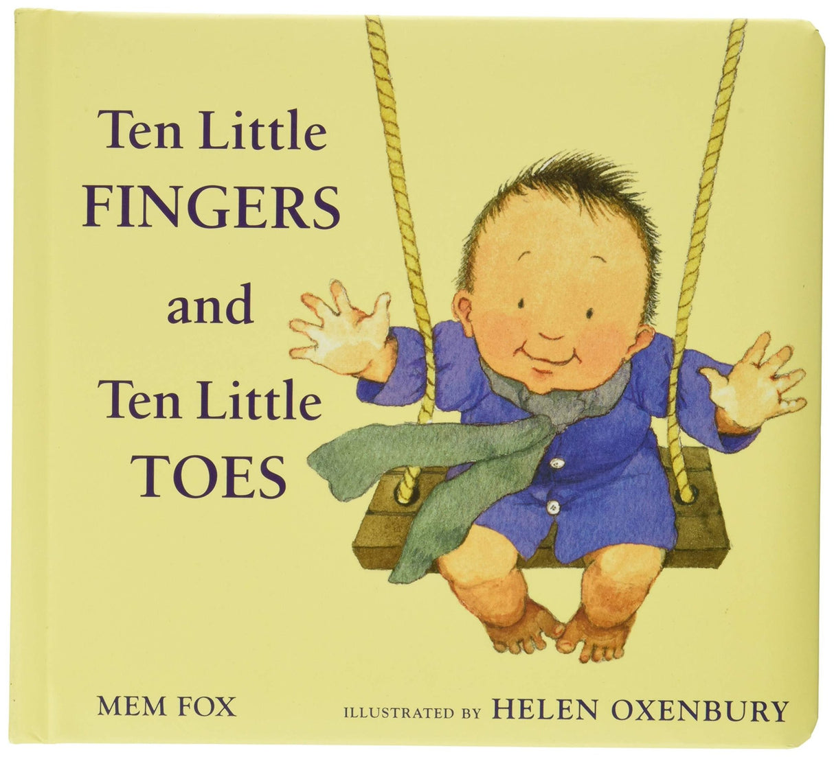 Ten Little Fingers and Ten Little Toes padded board book - Tadpole