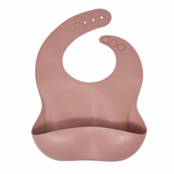 The Dearest Grey BIB | Rosewood - Tadpole