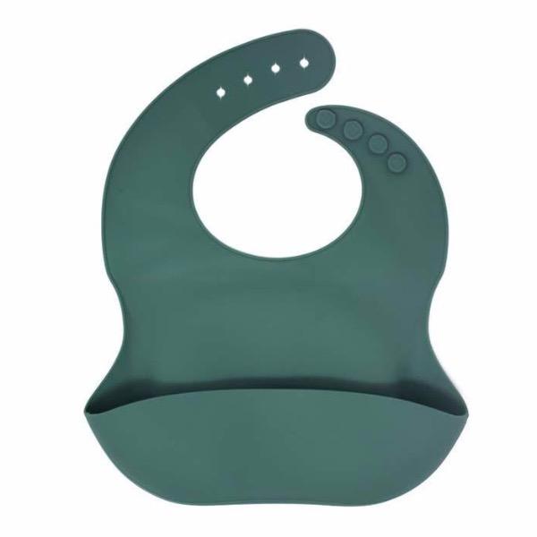 The Dearest Grey BIB |Sea Green - Tadpole