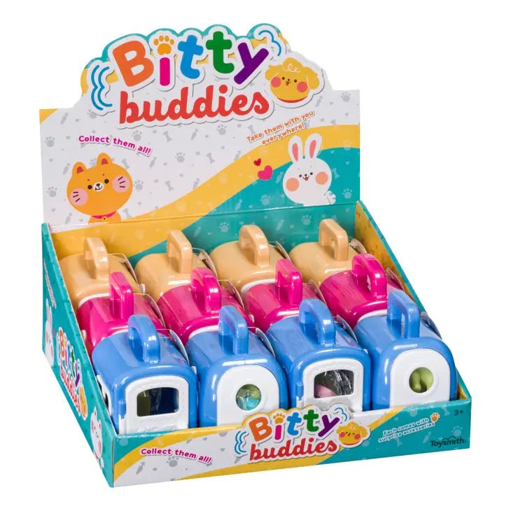 Toysmith Bitty Buddies - Impulse Toy Puppies & Kitties - Tadpole