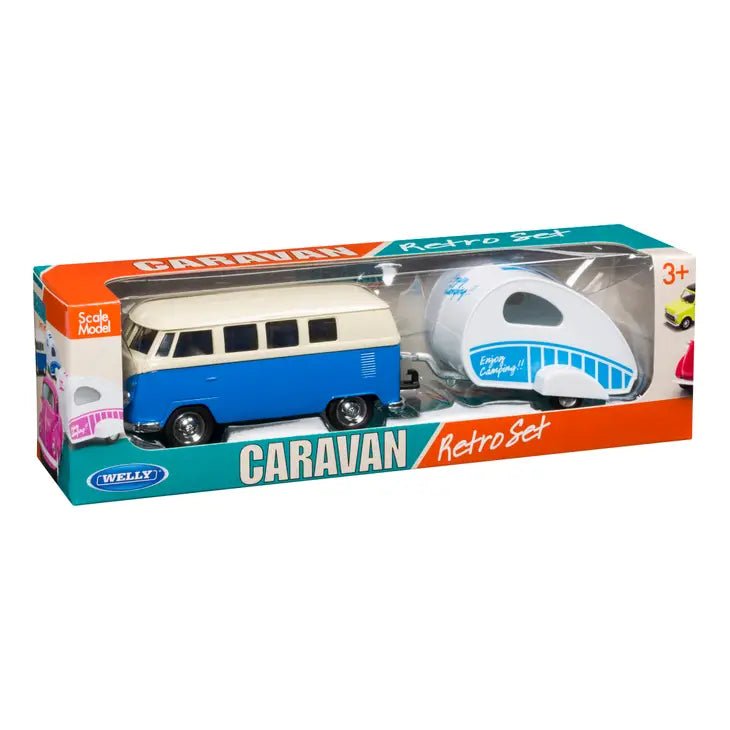 Toysmith Caravan Weekend Retro Toy Set-Toy Car - Tadpole