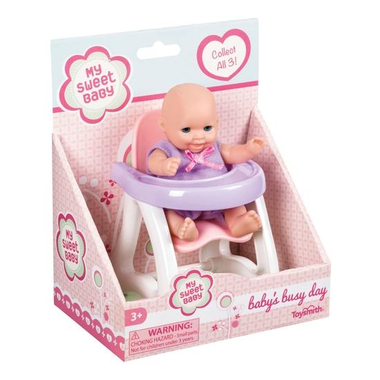 Toysmith My Sweet Baby Baby's Busy Day - Highchair - Tadpole