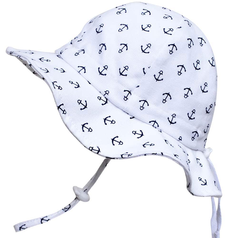 Jan & Jul Grow-With-Me Sun Hat Anchors