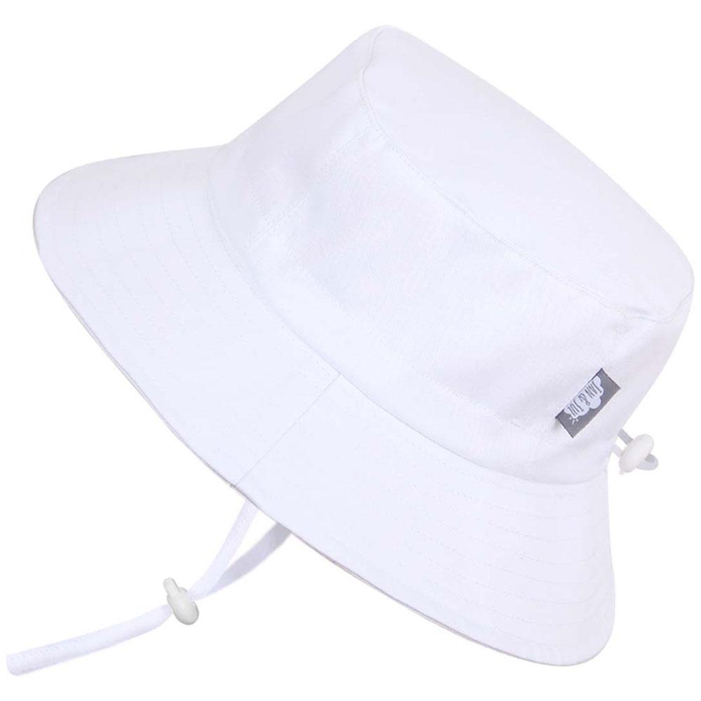 Twinklebelle Grow-With-Me Bucket Hat White - Tadpole