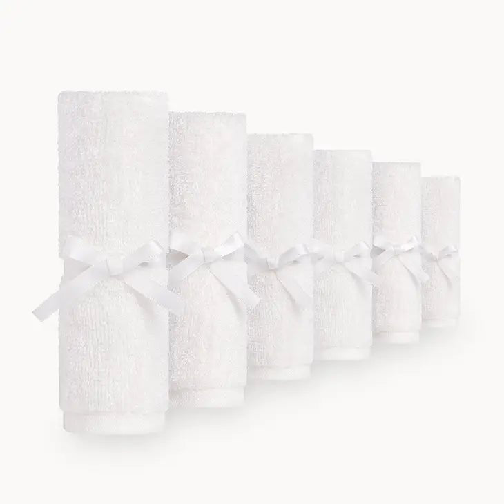 Ultra Soft Bamboo Washcloths - 6 pack - Tadpole