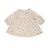 Angel Dear Ruffle Neck Dress