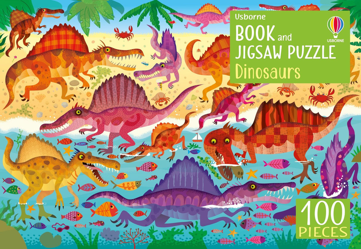 Usborne Book and Jigsaw Dinosaurs - Tadpole