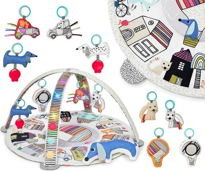 Skip Hop Vibrant Village Smart Lights Activity Gym - Tadpole