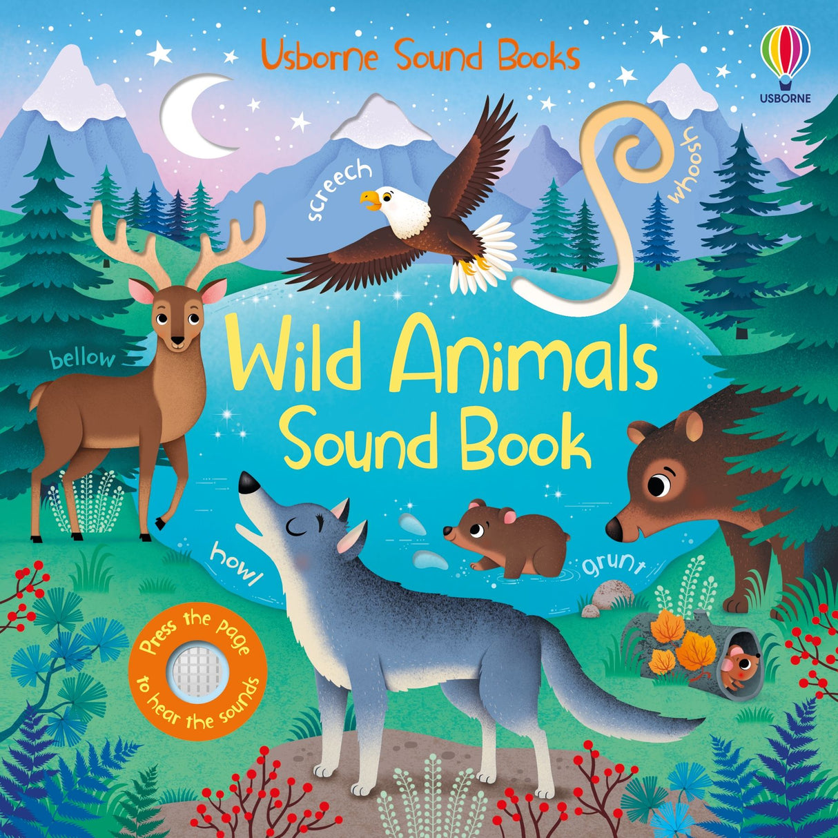 Wild Animals Sound Book - Tadpole