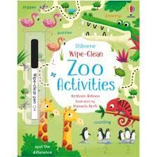 Wipe-Clean Zoo Activities - Tadpole