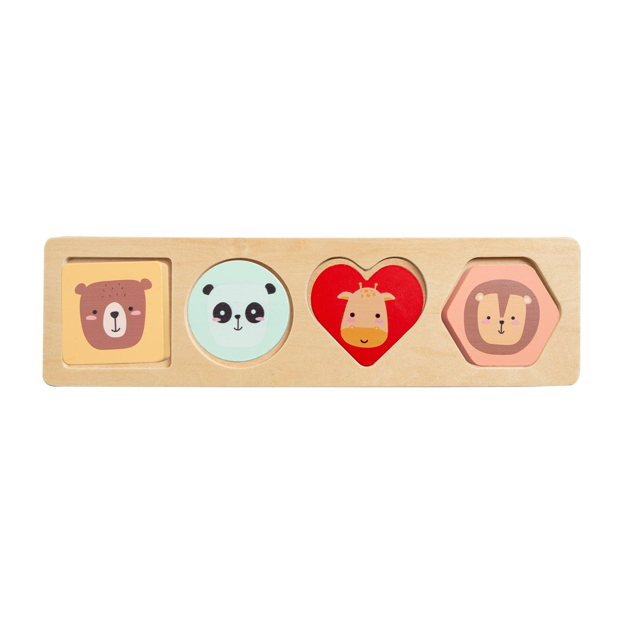 Wooden Photo Shapes Puzzle - Tadpole