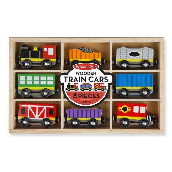 Wooden Train Cars - Tadpole