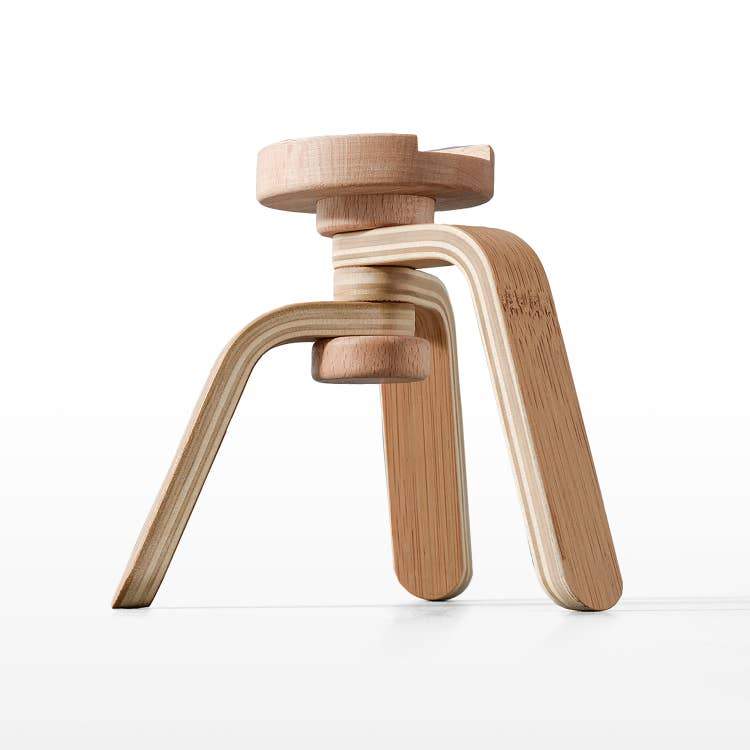 Wooden Tripod - Tadpole