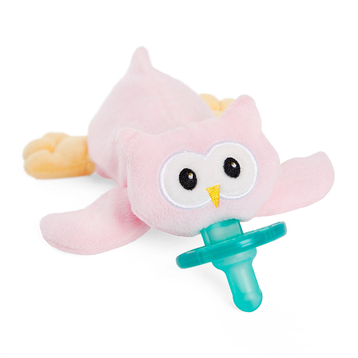 Wubbanub Pacifier Pink Owl - Tadpole